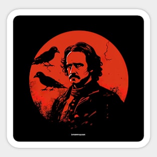 Edgar Allan Poe Sticker